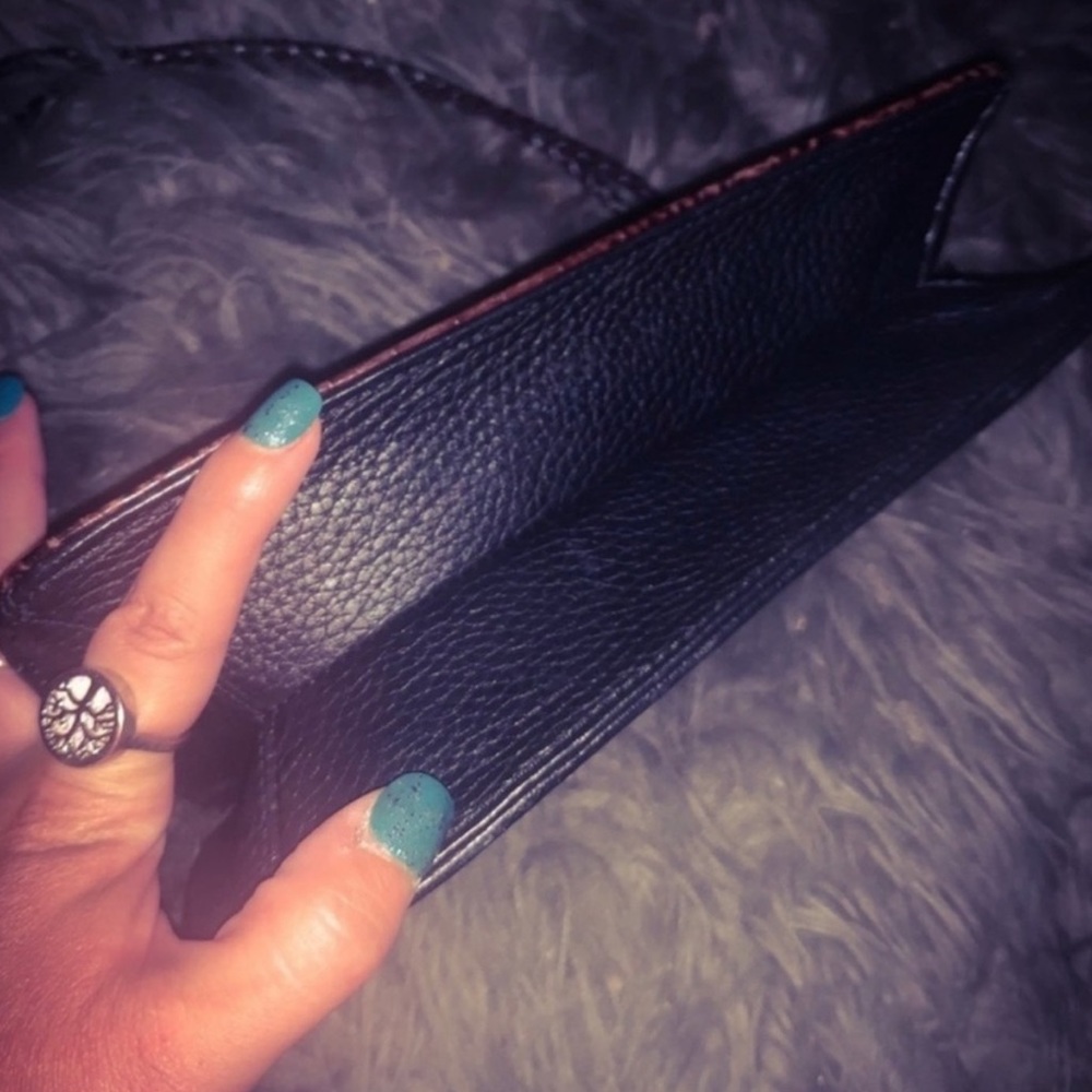 Brighton Pebbled Croc Mini Vintage Purse Bag New Without Tags - Picture 14 of 16